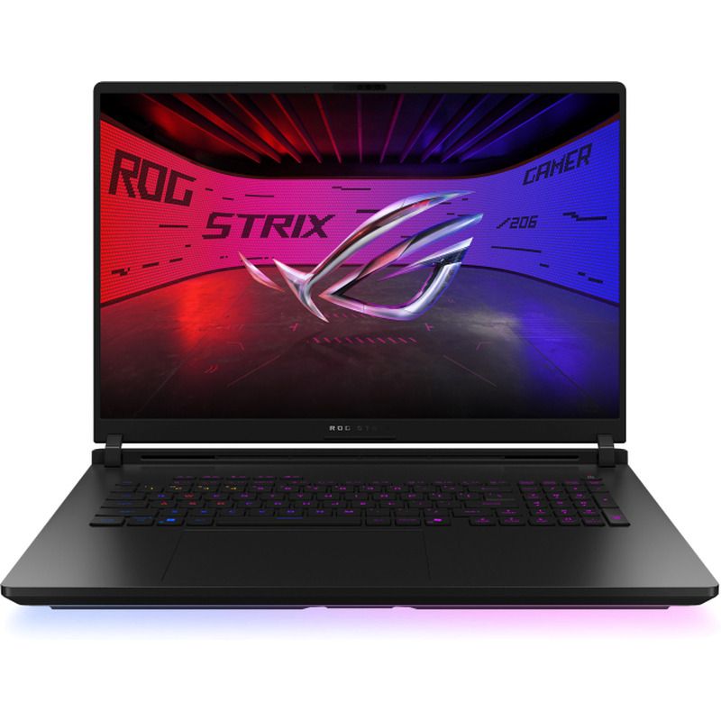 Laptop ASUS ROG Strix SCAR 18 G835LW-SA058, 18 inch 2560 x 1600, Intel Core Ultra 9 275HX (24 C / 24 T, 2.1 GHz - 5.4 GHz, 36 MB cache, N/A), 32 GB DDR5, 2 TB SSD, Nvidia GeForce RTX 5080, Fara sistem de operare, Tastatura US, Negru