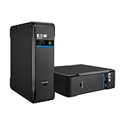 UPS Eaton 3P1300UD, 1300 VA, 840 W, offline, 4x Schuko, 1x C14, 12 V / 7 Ah Sealed Lead-acid, LED, Tower, Negru