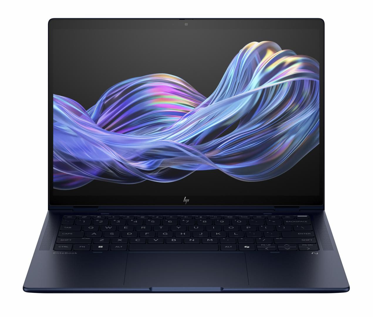 Laptop HP EliteBook x360 Flip G1i B69E7ET, 14 inch 1920 x 1200 Touchscreen, Intel 258V (8 C / 8 T, 2.2 GHz - 4.8 GHz, 12 MB cache, 12 W), 32 GB LPDDR5X, 1 TB SSD, Intel Graphics, Windows 11 Pro, Albastru