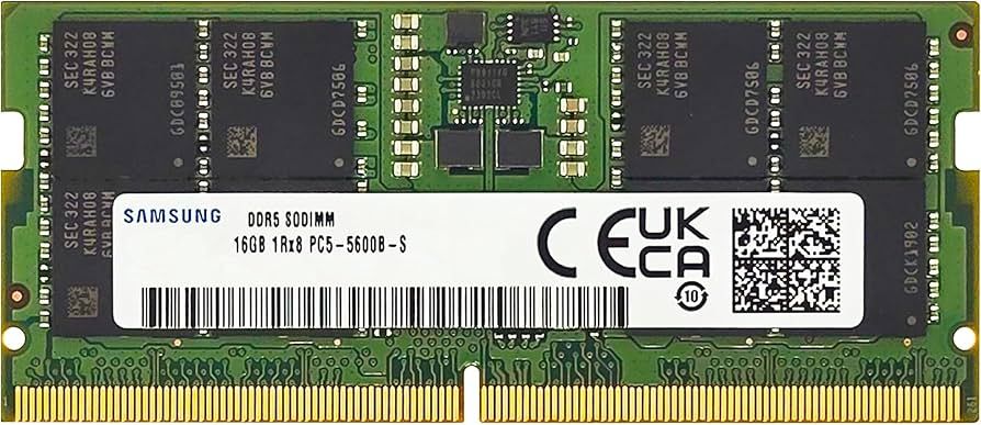 Memorie laptop Samsung 16 GB DDR5 SO-DIMM 5600 MHz CL46