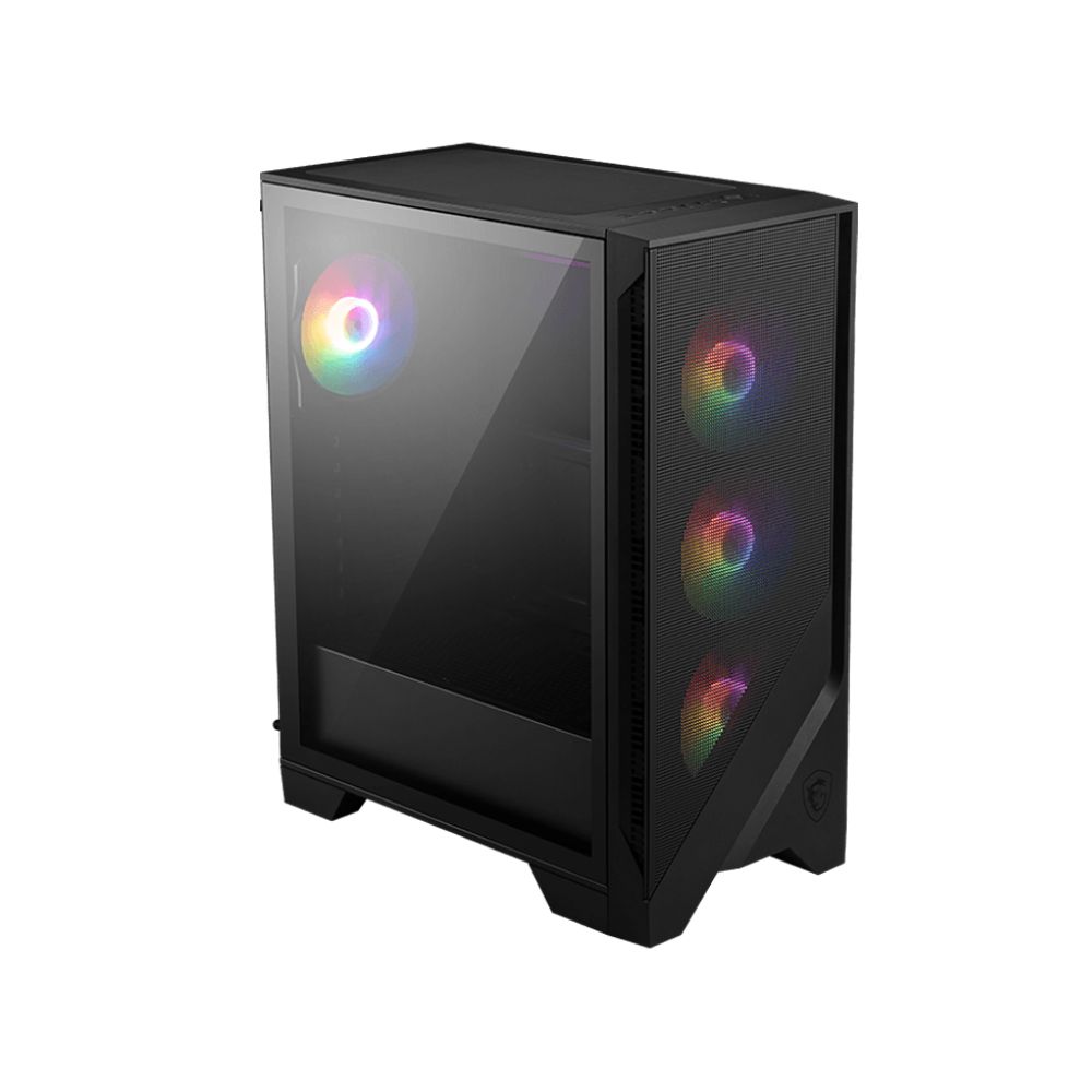 MAG FORGE 121A B75 PCIE5, Mid Tower, RGB, Sursa 750W, Negru