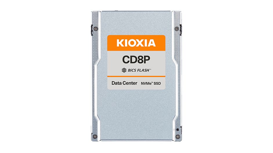 SSD server KIOXIA CD8P-V 12.8 TB, 2.5 inch, PCIe 5.0 NVMe, BiCS TLC, 3.0 DWPD