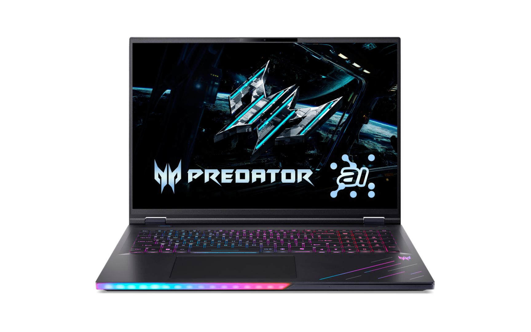Laptop Acer Predator Helios 18 NH.QVYEX.004, 18 inch 2560 x 1600, Intel Core Ultra 9 275HX (24 C / 24 T, 2.7 GHz - 5.4 GHz, 36 MB cache, 28 W), 64 GB DDR5, 2 TB SSD, Nvidia GeForce RTX 5080, Windows 11 Pro, Tastatura US, Negru