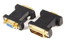 DVI adapter (12+5) male to VGA female, gold-plated contacts
Packaging: bulk 1 pc.
