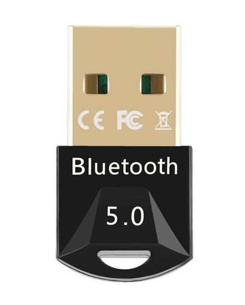 USB Bluetooth 5.0 transmitter and receiver adapter, max 10-20m

- also for audio devices
- compatible with: V2.0/3.0/4.0/4.2
- operating system: Windows 7/8.1/10/11
- transfer speed: 3Mbps
- Chipset Realtek

Packaging: blister 1 pc.
&ampnbsp