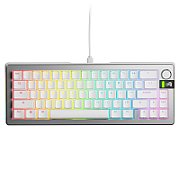 Tastatura mecanica GMMK 3 PRO 65% Prebuilt, USB-C, Fox Switches, US layout, 66 taste, Gri