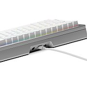 Tastatura mecanica GMMK 3 PRO 65% Prebuilt, USB-C, Fox Switches, US layout, 66 taste, Gri