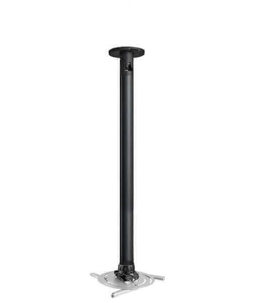 Suport videoproiector Vogels, 3m inaltime (se poate taia la inaltimea dorita) , max. 20 kg, O 30-337mm, Black