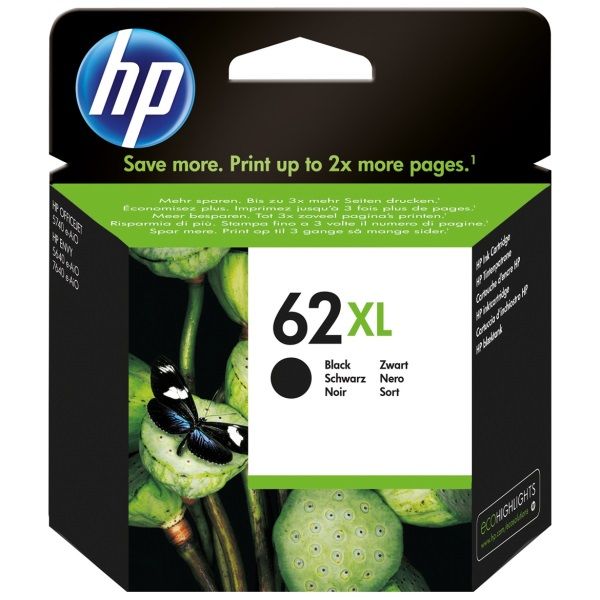 Tinte HP 62XL / C2P05A Black