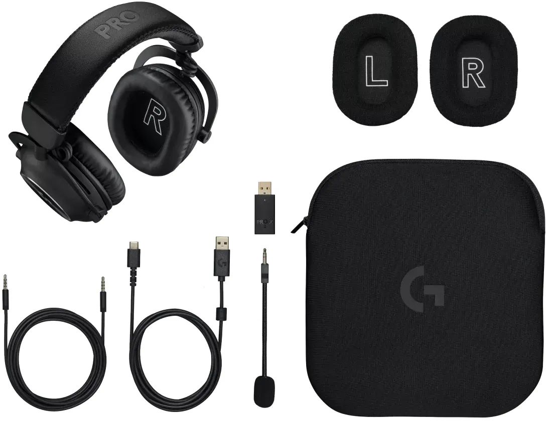 PRO X 2 LIGHTSPEED + STAND WRLS/G HEADSET-BLACK-EMEA28-935