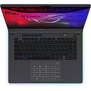 Laptop ASUS ROG Strix G16 G615LW-S5045, 16 inch 2560 x 1600, Intel Core Ultra 9 275HX (24 C / 24 T, 2.7 GHz - 5.4 GHz, 36 MB cache, 28 W), 32 GB DDR5, 1 TB SSD, Nvidia GeForce RTX 5080, Fara sistem de operare, Tastatura US, Gri