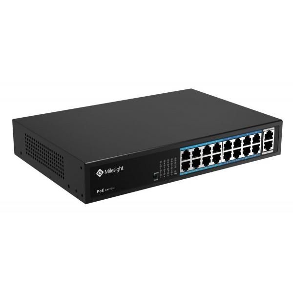 Switch Milesight MS-S0216-GL, 18 porturi 10/100 Mbps