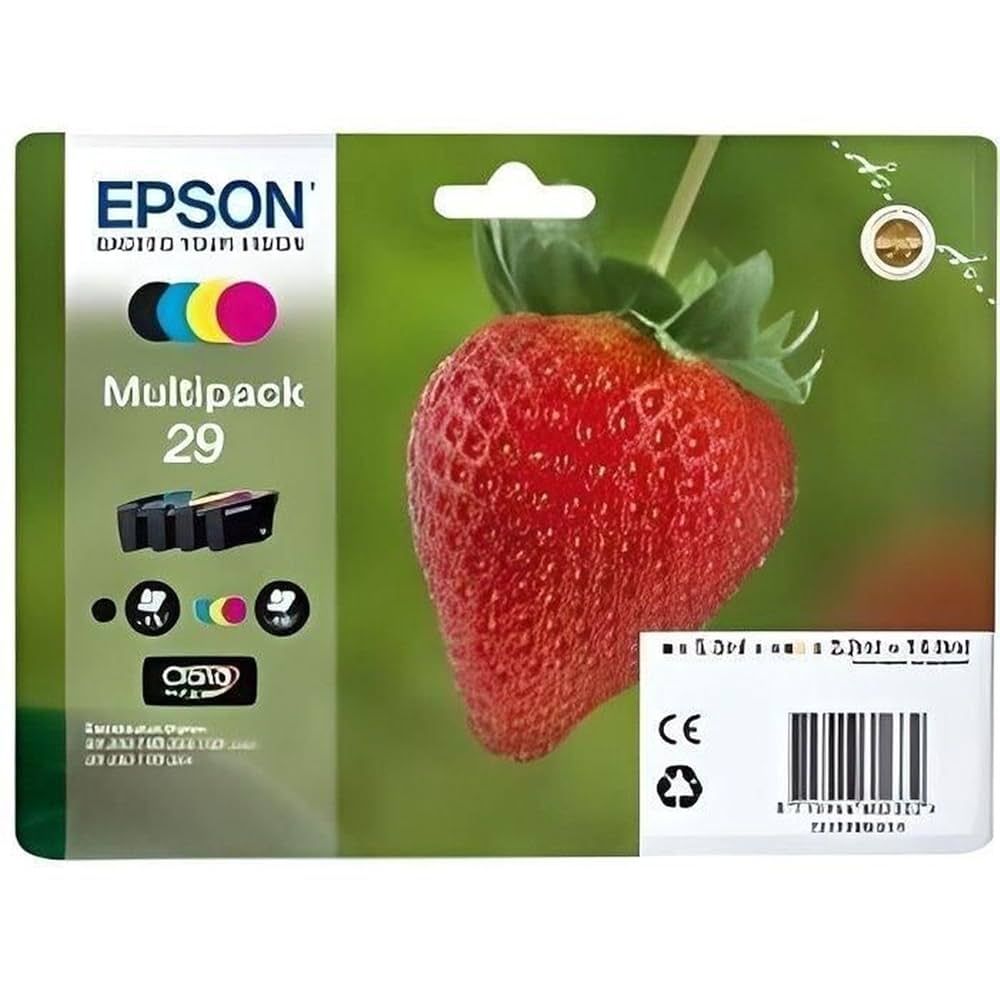 Cartus cerneala Epson C13T29864022 ,Black/tri-color ,bk 180/ c 175 pagini ,Original (29 CMYK)