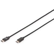 Digitus AK-300138-010-S cabluri USB USB 3.2 Gen 2 (3.1 Gen 2) 1 m USB C Negru