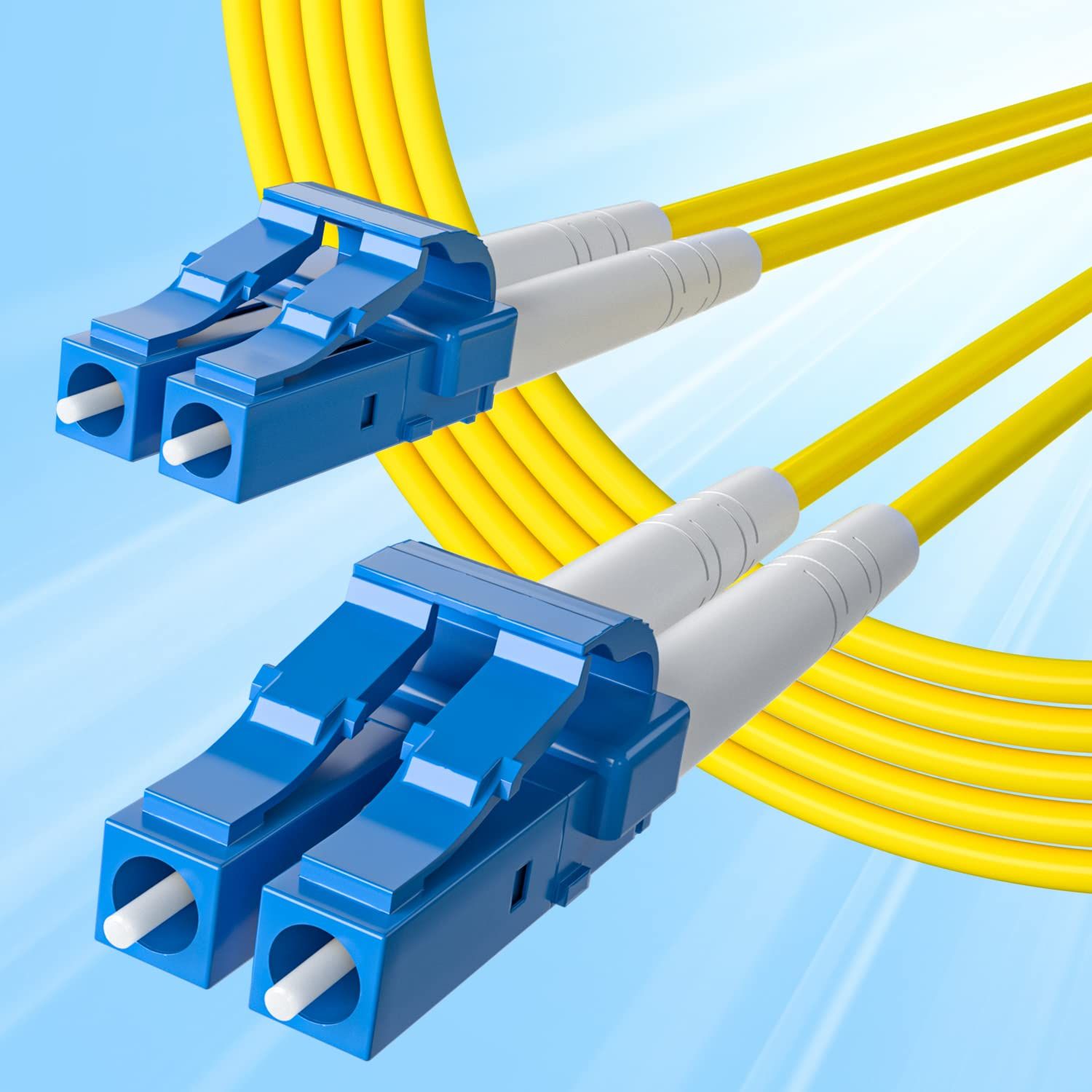 Digitus DK-2931-03 cablu InfiniBand/fibră optică 3 m LC ST I-VH Galben