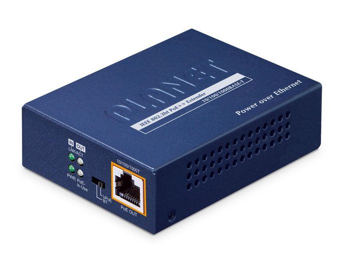 PLANET POE-E301 repetoare de rețea Transmițător & receptor rețea Albastru