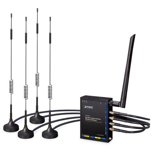 PLANET Industrial 5G NR Compact Cellular Wireless Gateway - Gateway gateway-uri/controlere