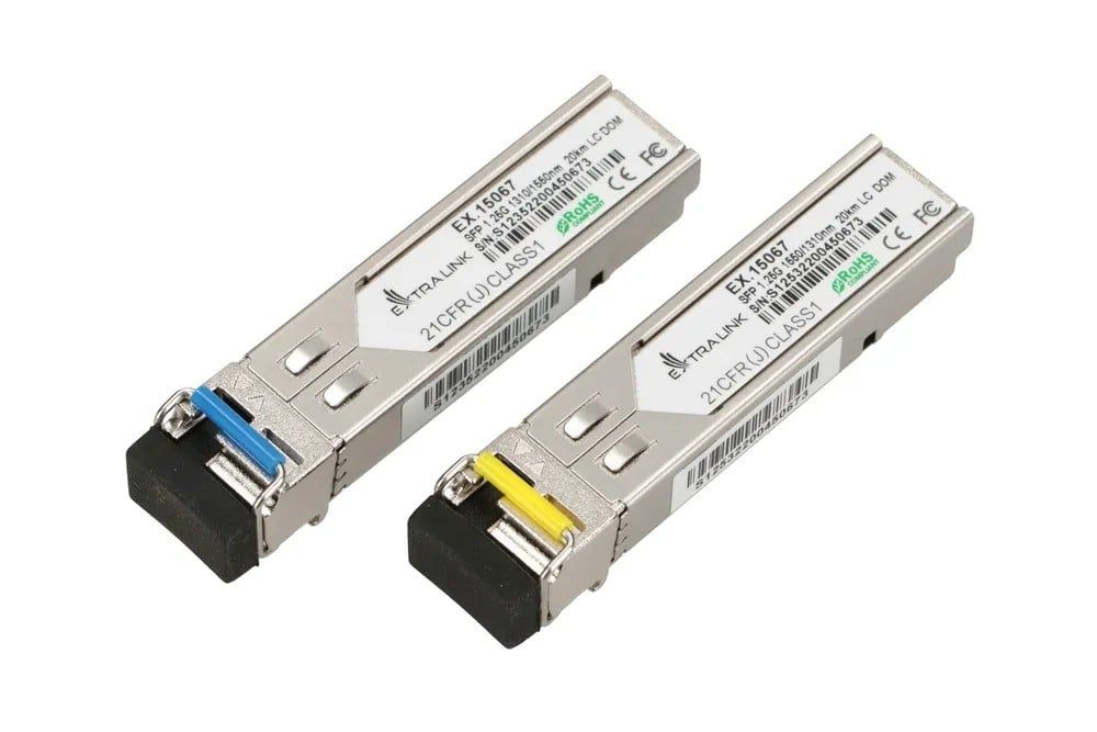 Extralink EX.15067 module de emisie-recepție pentru rețele Fibră optică 1250 Mbit/s SFP 1550 nm