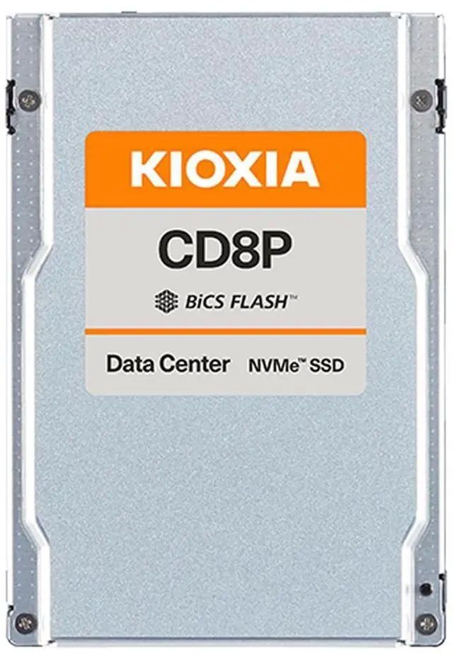 SSD server KIOXIA CD8P-R 1.92 TB, 2.5 inch, PCIe 5.0 NVMe 2.0, BiCS TLC, 1.0 DWPD