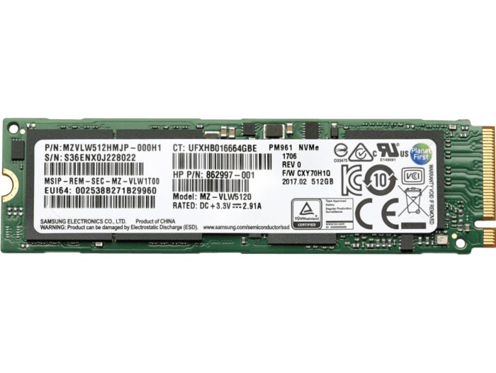 SSD HP 406L8AA 512 GB PCIe 4.0 x4 M.2 2280 , pentru gama HP Pro, Tower, Elitedesk G8