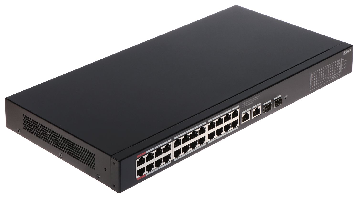 Dahua CS4228-24GT-240 Switch Gigabit Desktop Gestionat în Cloud cu 28 Porturi și 24 Porturi PoE