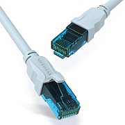 Patch cord UTP Vention, Cat. 5e, RJ-45 (T) la RJ-45 (T), 15m, 26AWG, cupru, albastru,  VAP-A10-S1500  (timbru verde 0.18 lei) - 6922794718852