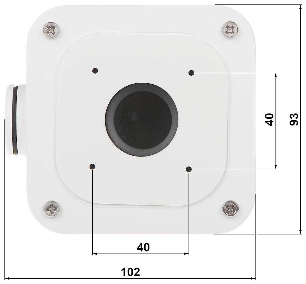 BCS BCS-B-STIP/BTIP(2.0) Cutie de montaj pentru camerele tubulare BCS