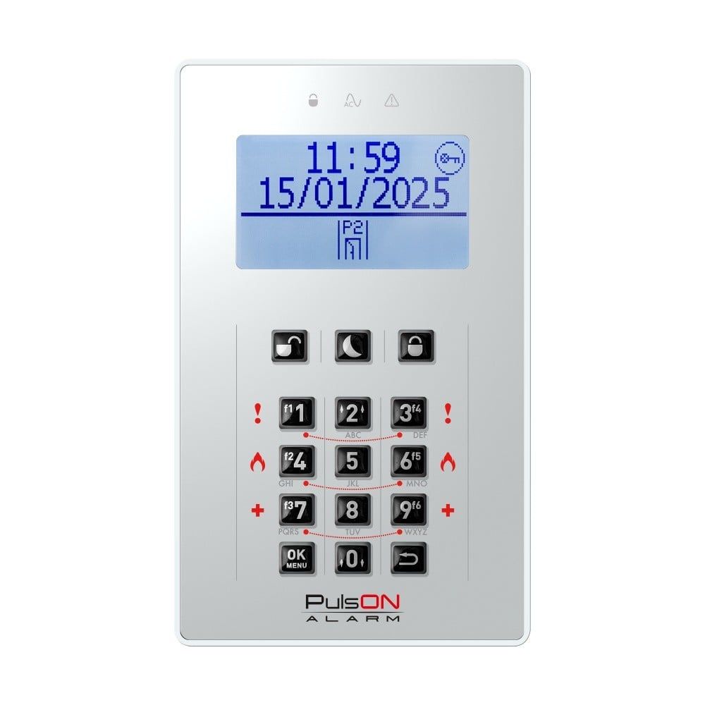 BCS PULSON FRONT LCD/S GRL Față gri deschis pentru tastatura LCD/S