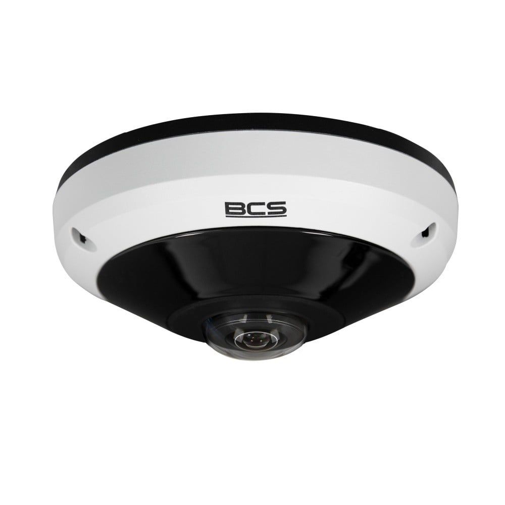 BCS BCS-U-FIP55FWR2 Cameră IP 5MP Fisheye cu WDR, IR 20m, și carcasă IP67, IK10