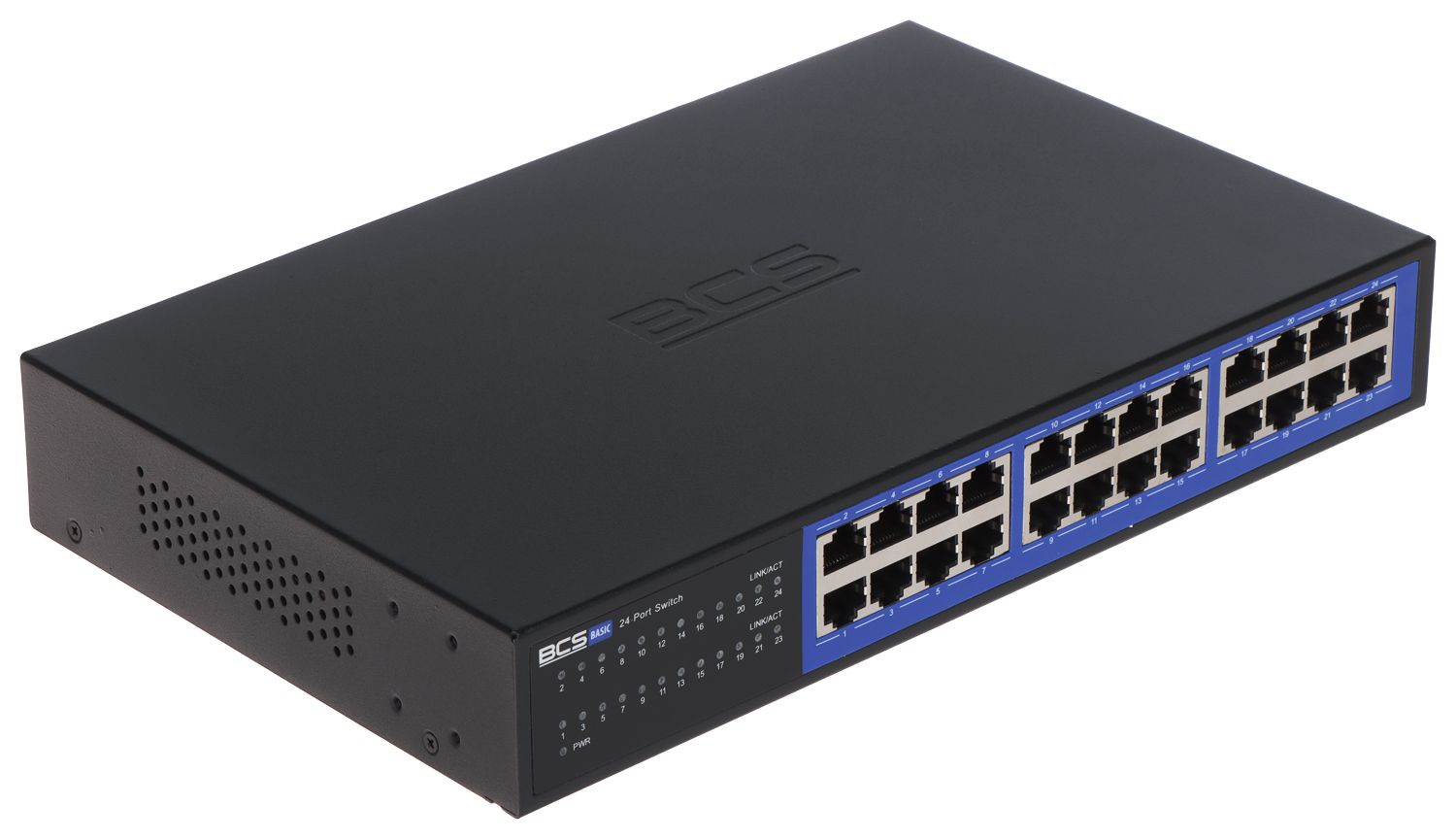 Switch BCS BCS-B-S24G, 24 porturi 10/100/1000 Mbps