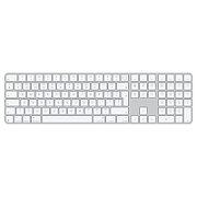 Apple Magic Keyboard (2024) w Touch ID and Numeric Keypad - Romanian - White Keys