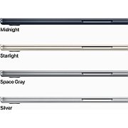 Laptop Apple MacBook Air 13 Z1GU000BM, 13.6 inch 2560 x 1664, Apple M4 10-Core (10 C / 10 T, N/A - N/A, N/A cache, N/A), 32 GB LPDDR5X, 1 TB SSD, Apple 10-core GPU, Mac OS, Tastatura US, Midnight