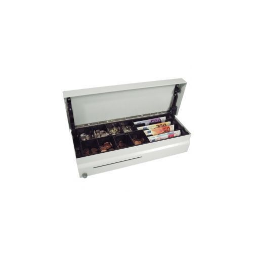 APG »CashPlus« Flip Lid 490, white