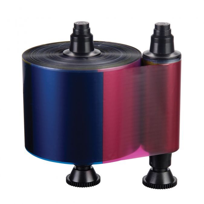 Evolis colour ribbon (YMCKO)