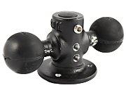 RAM Mounts Round Double Ball Base