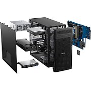 Desktop PC Dell Pro Max T2 Tower, Intel Core ultra 9 285K (24 C / 24 T, 3.2 GHz - 5.7 GHz, 36 MB cache, 125 W), 64 GB DDR5, 8 TB HDD + 2 TB SSD, Fara unitate optica, NVIDIA RTX 4000 Ada 20 GB, 1500 W, Windows 11 Pro