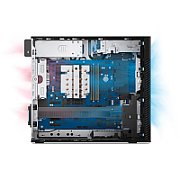 Desktop PC Dell Pro Max T2 Tower, Intel Core ultra 9 285K (24 C / 24 T, 3.2 GHz - 5.7 GHz, 36 MB cache, 125 W), 64 GB DDR5, 8 TB HDD + 2 TB SSD, Fara unitate optica, NVIDIA RTX 4000 Ada 20 GB, 1500 W, Windows 11 Pro