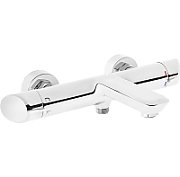 Wall-mounted bathtub mixer