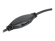 GEMBIRD MHS-002 microphone stereo headphones MHS-002 black color