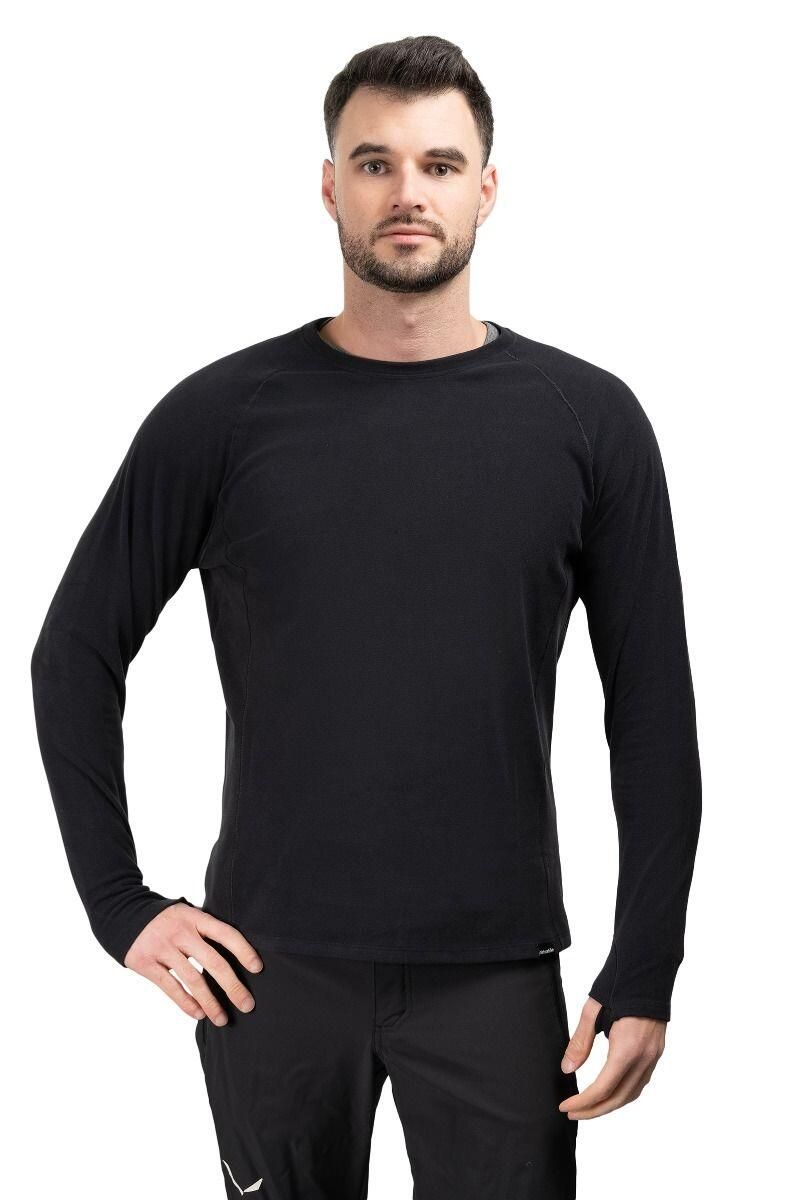 Crew neck reversible t-shirt cyy2441fs064-black-l NATUREHIKE