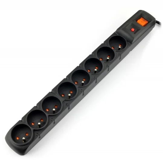 ACAR S8 Black 8 AC outlet(s) 230 V 3m