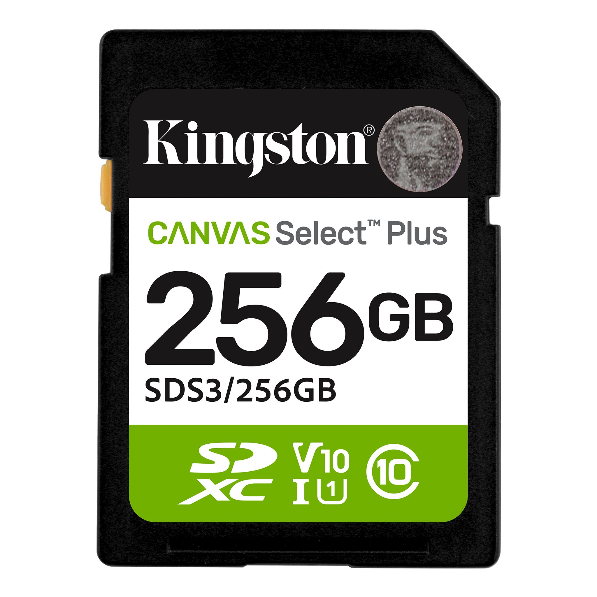 SD Card 256GB Kingston SDXC Canvas Plus Gen3 C10 retail