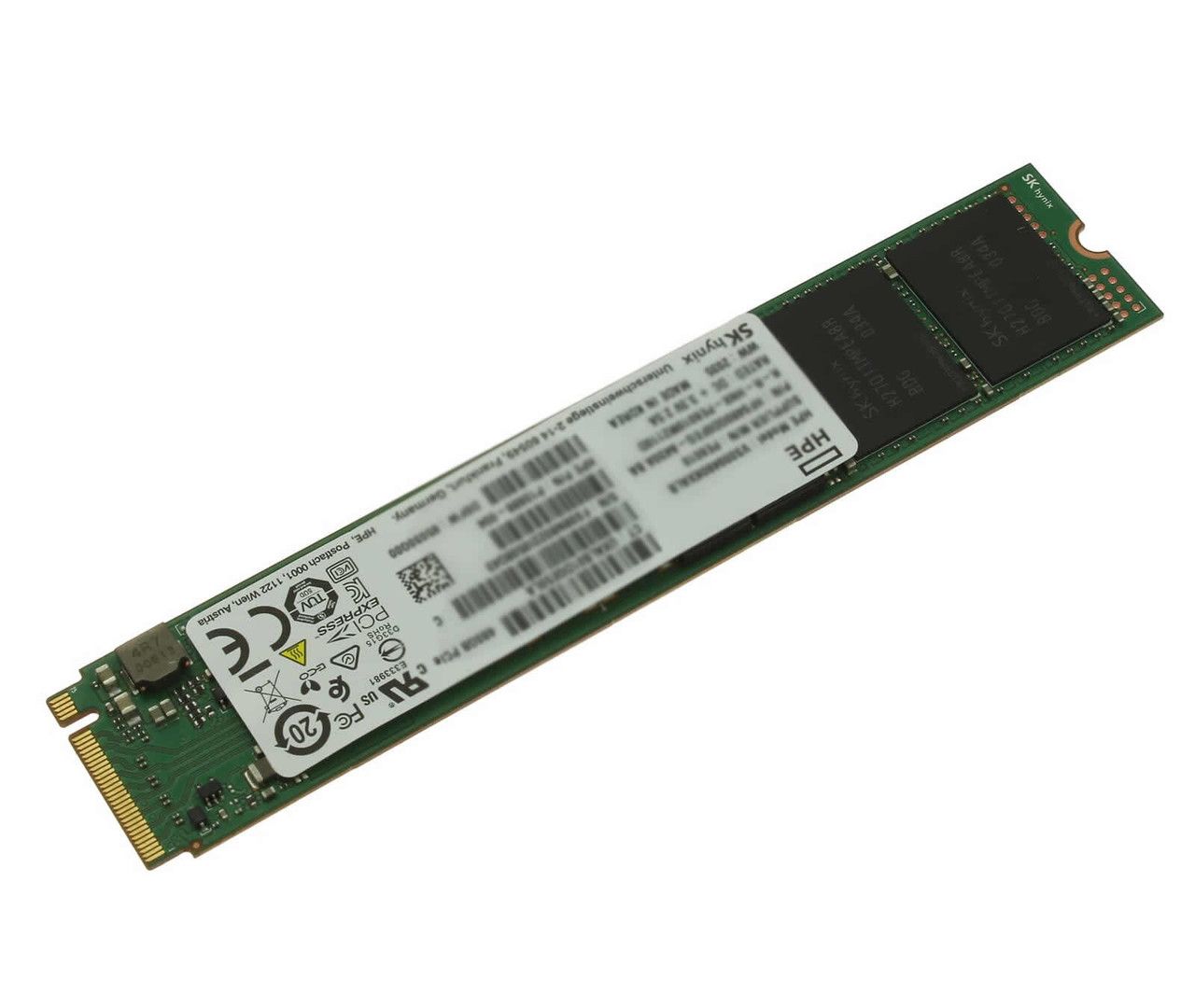 SSD server HPE Read Intensive 960 GB, M.2 2280, NVMe, TLC, 0.56 DWPD