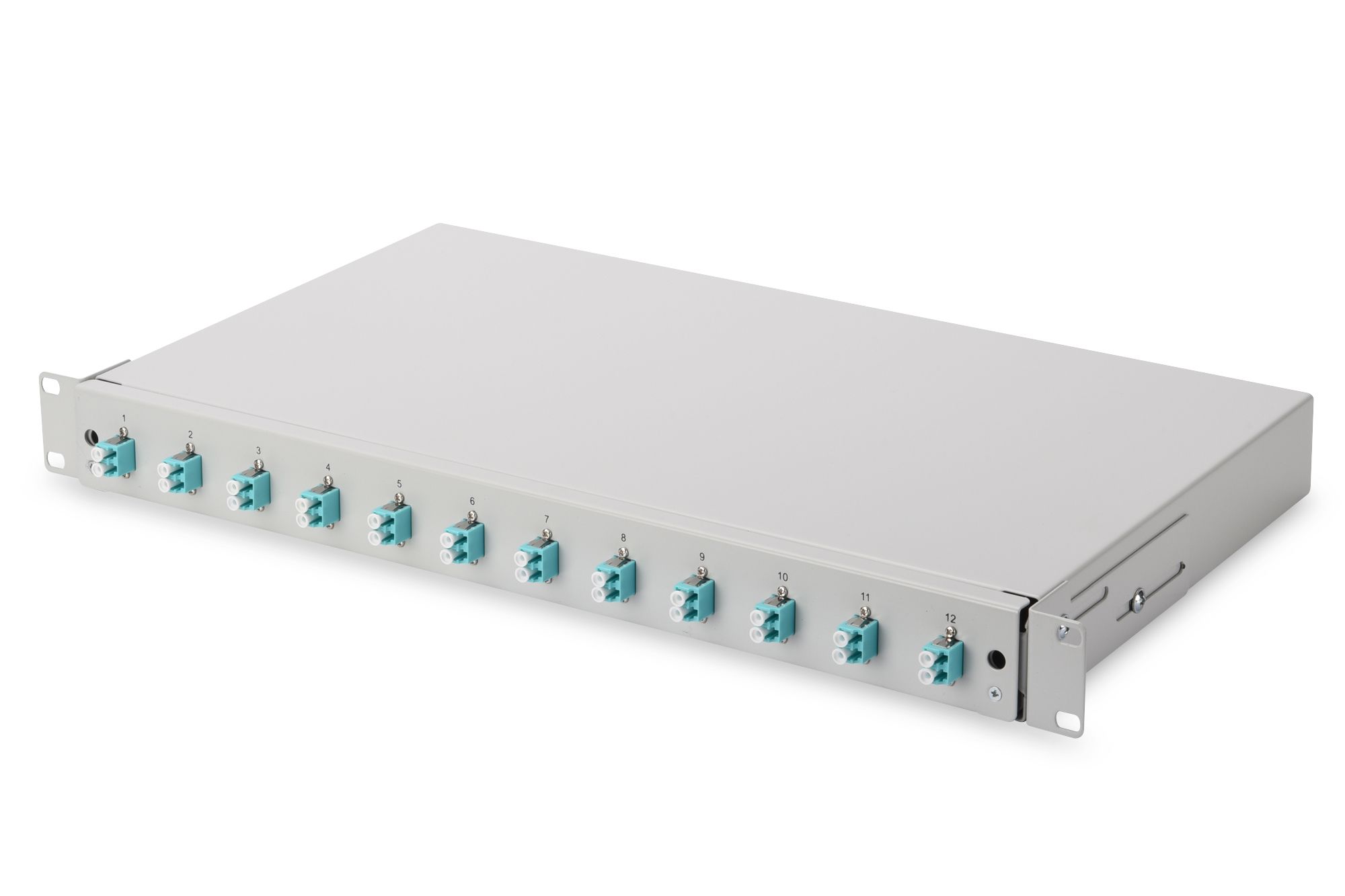 Digitus DN-96331/3 adaptoare pentru fibre optice LC 1 buc. Gri
