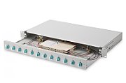 Digitus DN-96331/3 adaptoare pentru fibre optice LC 1 buc. Gri