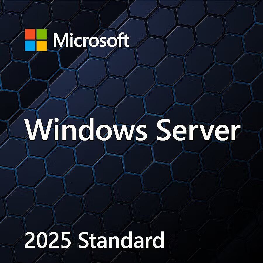 Windows Svr Std 2025 64Bit Polish 1pk DSP OEI DVD 24 Core