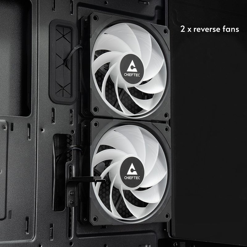 CASE MIDITOWER ATX W/O PSU/VISTA GT-01B-OP CHIE...