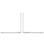 Laptop Apple MacBook Air 15 Z1HF000EH, 15.3 inch 2880 x 1864, Apple M4 10-Core (10 C / 10 T, N/A - N/A, N/A cache, N/A), 24 GB LPDDR5, 1 TB SSD, Apple 10-core GPU, Mac OS, Tastatura US International, Sky Blue