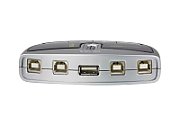 ATEN US421A-AT switch-uri pentru tastatură, mouse și monitor (KVM) Negru, Gri