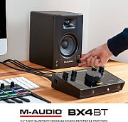 M-AUDIO BX4 BT 2x loudspeaker Black Wired + Bluetooth 50 W